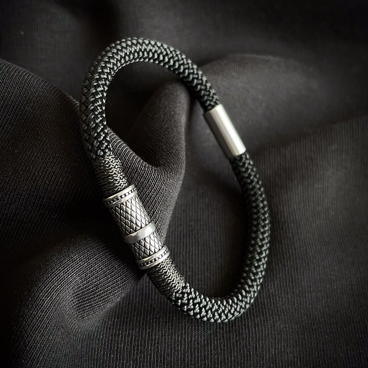 Skilt ED Viking Bead Black